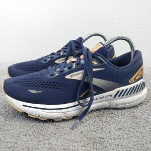 Brooks Glycerin GTS 23 Womens Size 8 Running Shoes Blue Trainers Low Top